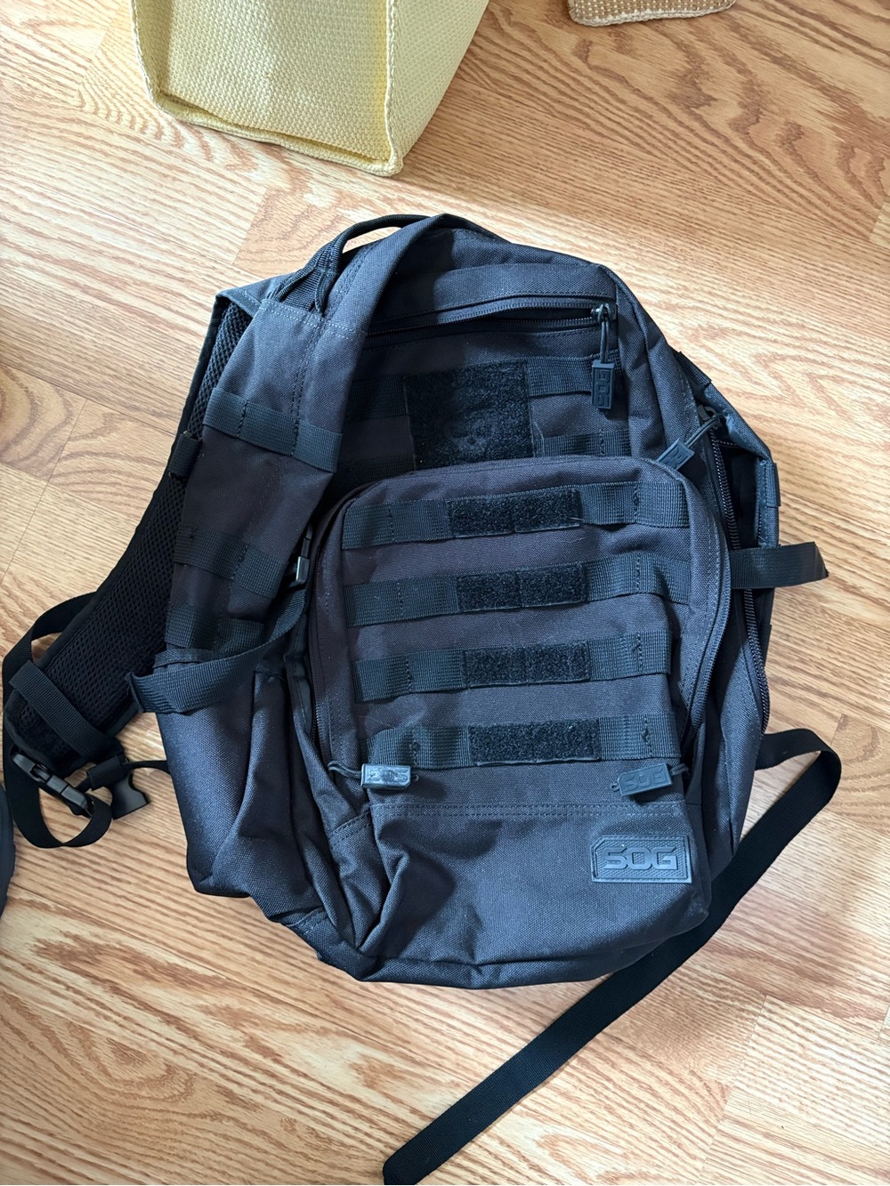 SOG Black Tactical Backpack